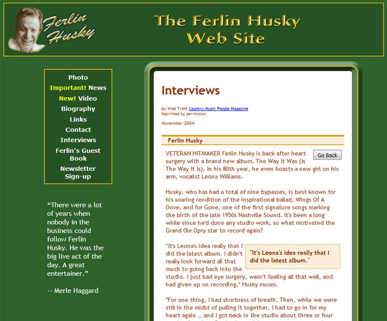 Ferlin-03-Interviews